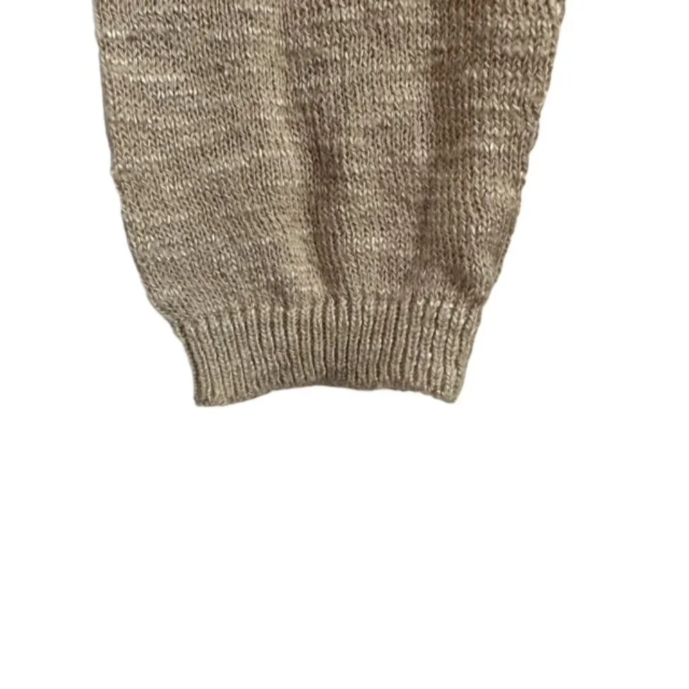 Poof! Sweater Free People‎ Vibes!  Size Small Cream Beige  Lightweight